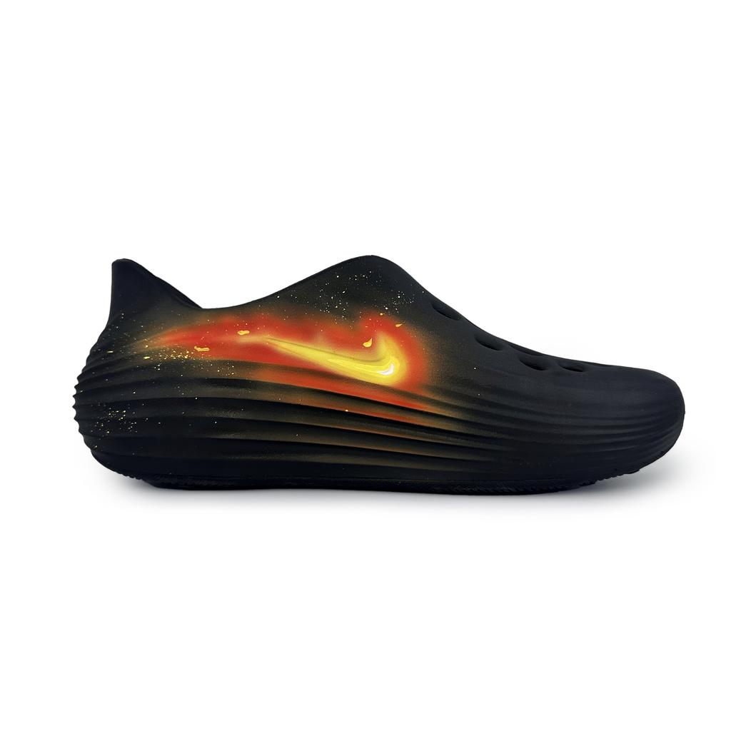 Nike ReactX Rejuven8 Ghoul Knight Clogs Unisex Black Red HV5060-001(Team1076-)
