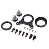 Stålinstallasjonsskruemutterpakning for Bafang Mid Motor BBS01 BBS01 BBSHD