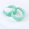 Exquisite Fashion Classic Acrylic Ring Declaration Minimalist Earrings Women's Luxury Design Decoration Wedding Party Jewelry