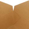 10Pcs Disposable Fast Food Box Thickened Kraft Paper Folding Packaging Box Bento Cake Grilled Meat Salad Food Container For Rest