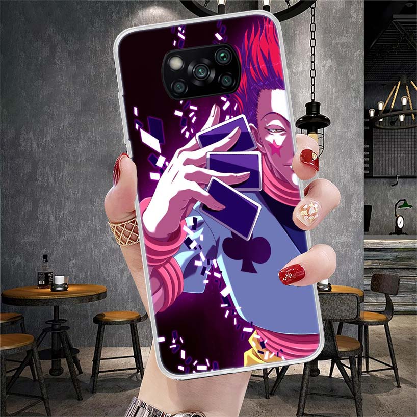 Hunter HXH Hisoka Phone Case For Xiaomi Redmi 15C 15 13C 13 Poco X5 X6 X7 F7 Ultra M7 12C 12 10 10C 9C 9A 9T 9 Fundas Poco X3 X4