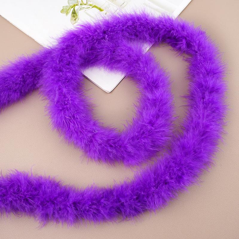 Colorful Turkey Feather Strips for DIY Crafts and Christmas Decorations
