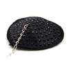 1 Pair Sexy Black Link Chain Tassel Breast Bra Nipple Cover Sticker Pasties