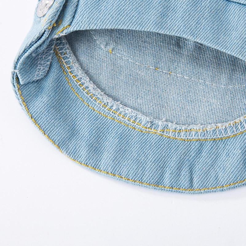 Modischer Jeansrock für Haustiere Welpen Luxusrock Hundekleidung Prinzessinnenkleider für tägliche Spaziergänge oder Fotoshootings