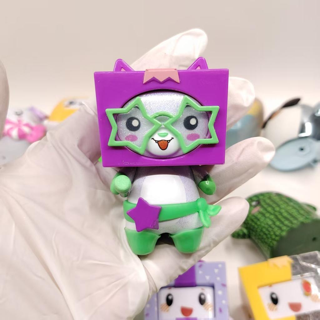 1pcs 5-8cm Original Lankybot Figure Lovely Collection Ultra Rare Edition Mini Figures Toys Gold Robot Kids Girls Best Gifts Kid Friendly Entertaining