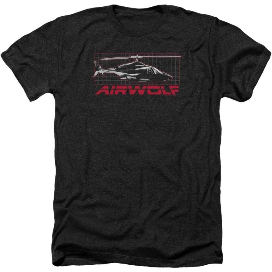 Airwolf - Mens Grid Heather T-Shirt S