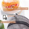 Insulated Onigiri Case, Rice Ball Shape, Lunch Bag, Insulated, Triangular, Bento Bag, Onigiri Pouch, Warmer, USB Heating
