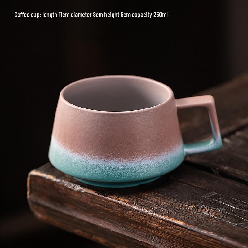 Stylish Ceramic Coffee Mug for Girls - Ins Style Home & Office Cup Other