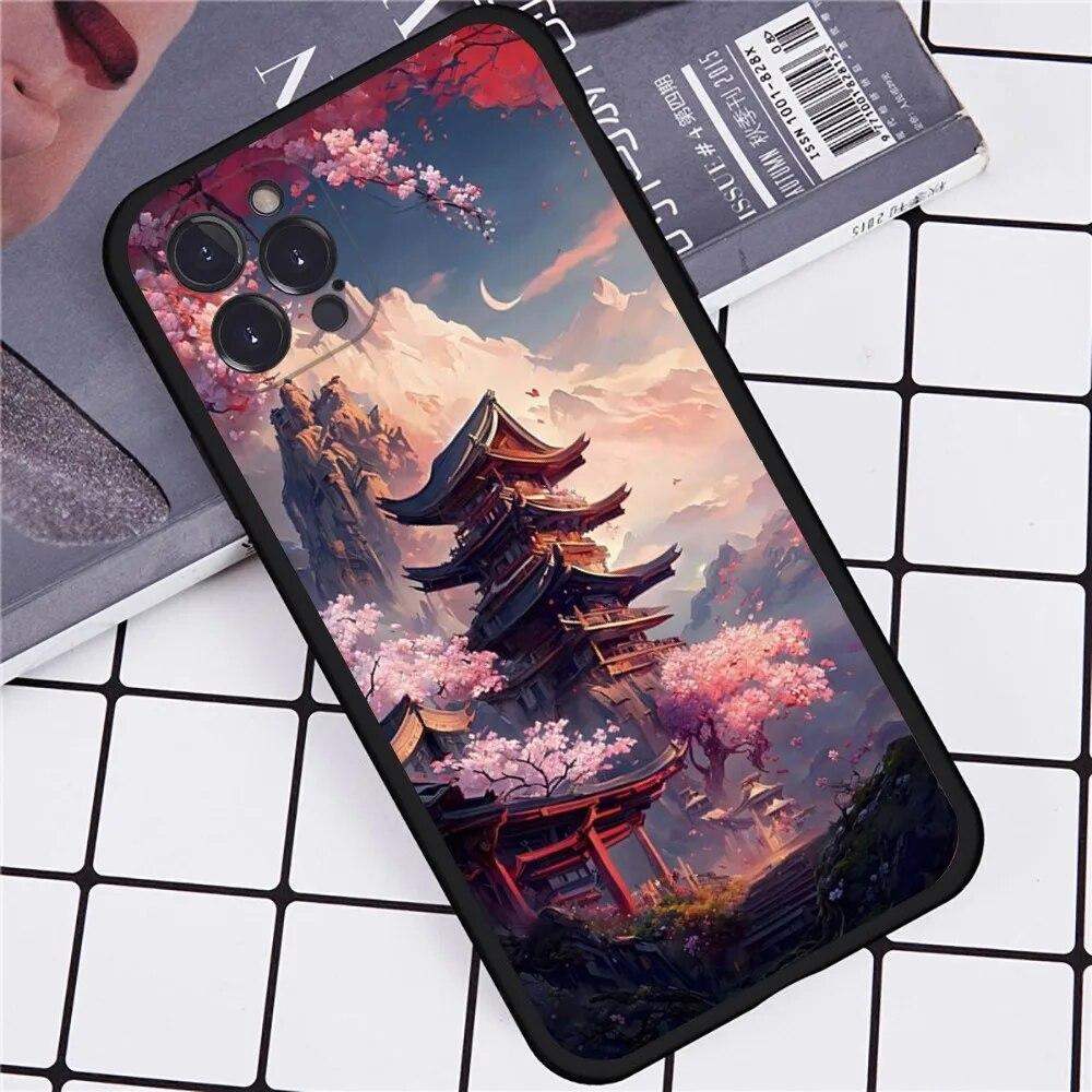 Mount Fuji Landscape Phone Case pro iPhone Samsung Galaxy Redmi Xiaomi Oppo OnePlus Note SA 7 8 9 10 11 12 13 14 20 21 22 23 53 54 Pro Max Plus Ultra