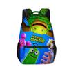 Mochilas Escolares para Estudiantes de My Singing Monsters de Lujo con Novedad, Mochilas para Cuadernos con Estampado 3D de Oxford Impermeables, Mochilas de Viaje para Niños/Niñas