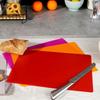 3x Flexible Kitchen Board Plastic Chopping Mat Set
