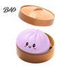 Glitzer-Quetschspielzeug Dampfbrötchen-Spielzeug, Niedliche Knödel-Stressabbau-Ball, Angstlösende Langsam aufsteigende Dekompression für den Schreibtisch, Kawaii Fidget-Geschenk zum Quetschen