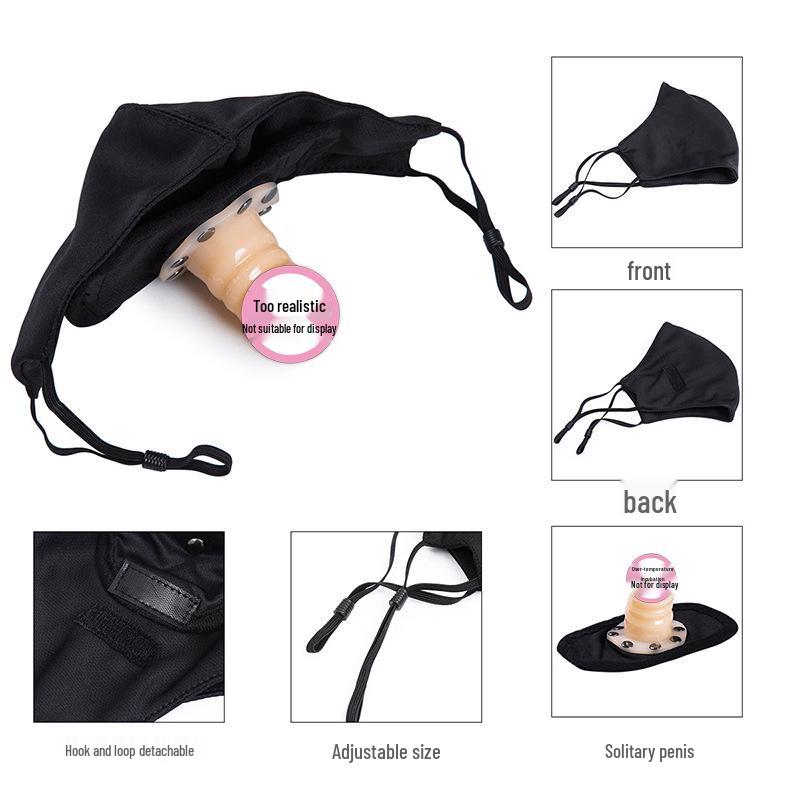 Seamless Outdoor SM Gag Mask for Sensual Play & Training