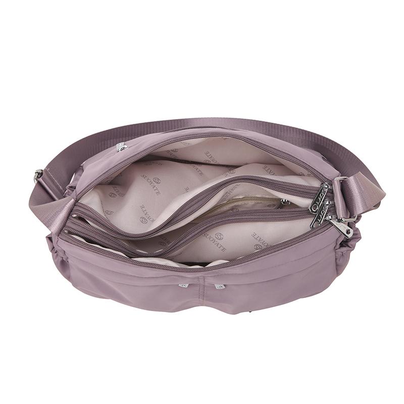 Einfarbige Umhängetasche Damen Große Kapazität Schultertasche Muttertasche