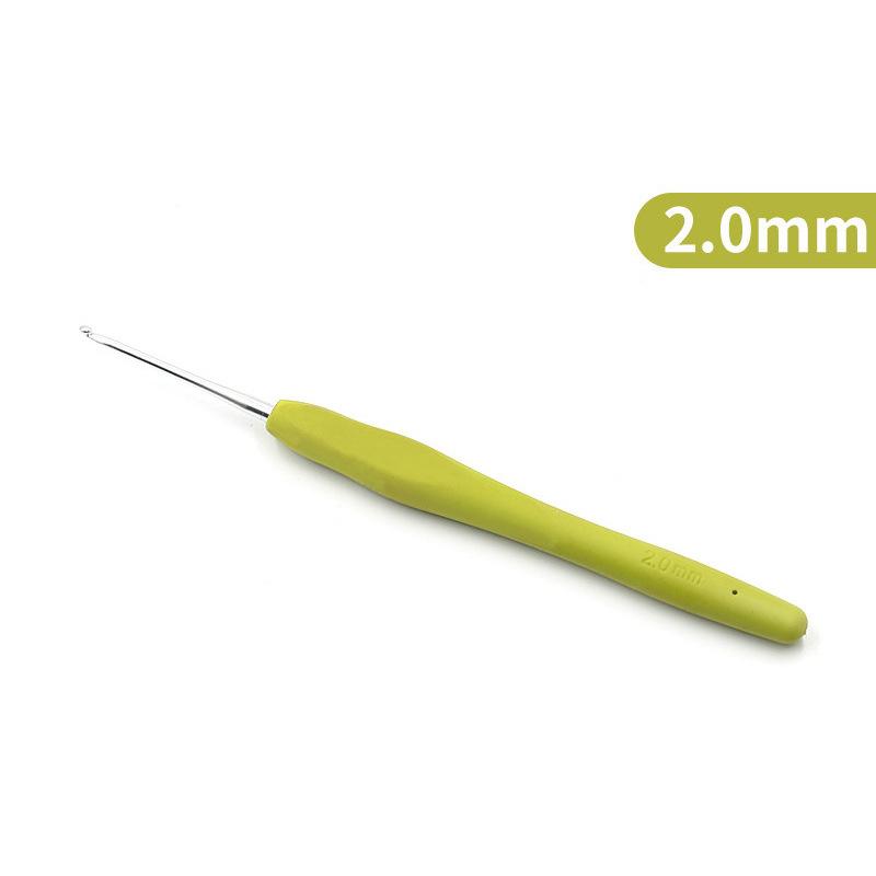 Household Soft Handle Crochet Tool Set Knitting Sweater Needle Crochet Diy Knitting Scarf Bag Double Head Wool Needle