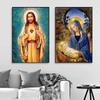 Jesus Series Canvas Posters and Prints Christian Wall Art Picture Painting for Living Room Home Decor Wall Painting Gifts