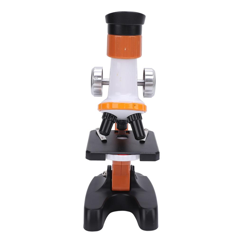 Microscope for Kids High Definition Battery Powered Microscope Science Kit with 4 Blank Glass Slides