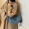 Denim Bag Women's Large Capacity Shoulder Bag Lightweight Crossbody Bag