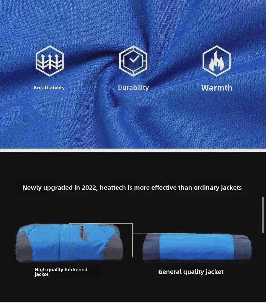 Neue wasserdichte und atmungsaktive Winterjacken mit Samtfutter für Damen und Herren – warme und stylische Outdoor- und Bergsportbekleidung