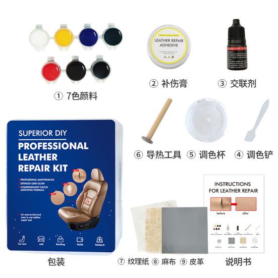 

Automotive supplies, car and home dual-use leather hole repair factory direct sales leather repair tools, color paste set L