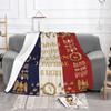 Napoleonic French 85th Regimental Flag REMASTERED Blanket Warm Fleece Soft Flannel Throw Blankets for Bed Couch Home Decor Gifts