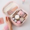 Square Women  Makeup Bag Waterproof Cosmetics  Storage Bag Portable Travel Washroom Bag  Bathroom
