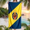Villarreal FC print Quick Dry Beach Towel Microfiber Absorbent Portable Travel Swimming Towel