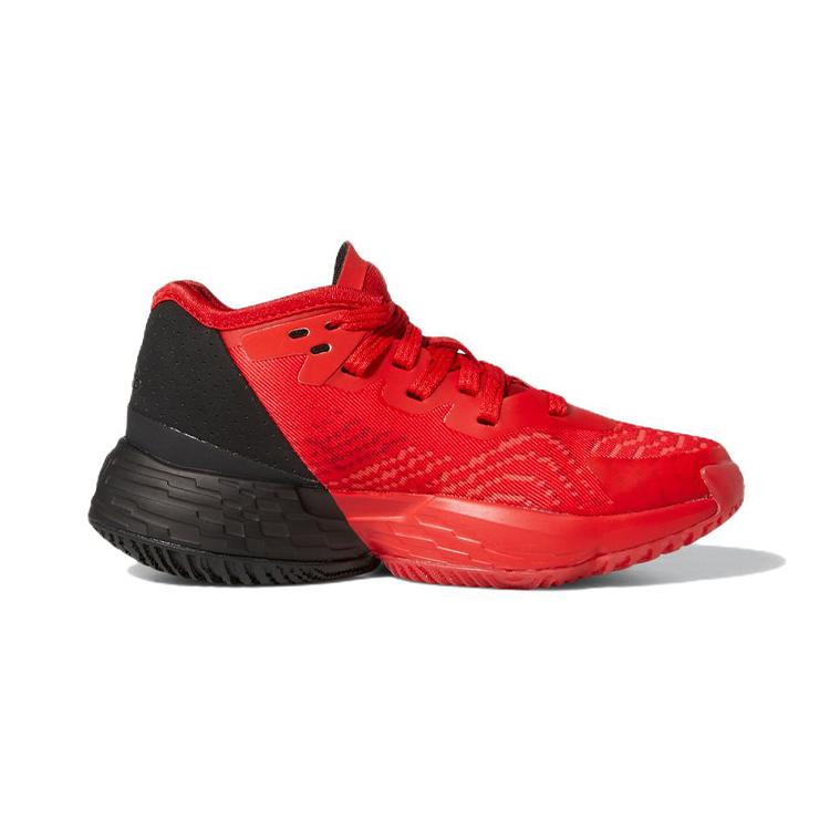 adidas PRZYWDZIEWAĆ. Wydanie #4 Mitchell 4 Odporne na ścieranie Odporne na ścieranie Niskie buty do koszykówki Performance Czerwone GW9013