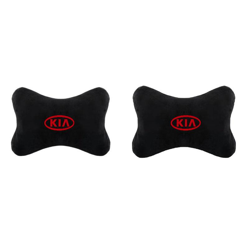 Ensemble Oreillers de Nuque pour Siège Auto avec Housse de Ceinture de Sécurité Coussin de Repos Confortable pour Voyage pour KIA Rio ceed sportage cerato soul sorento K3 K5