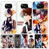 My Hero Todoroki Shoto Case Phone Cover for Xiaomi Redmi Note 10 9 9S 8 8T 7 5 Pro Mi 12T 11T 10T 9T 12 11 Lite A3 A2 Trend Fund