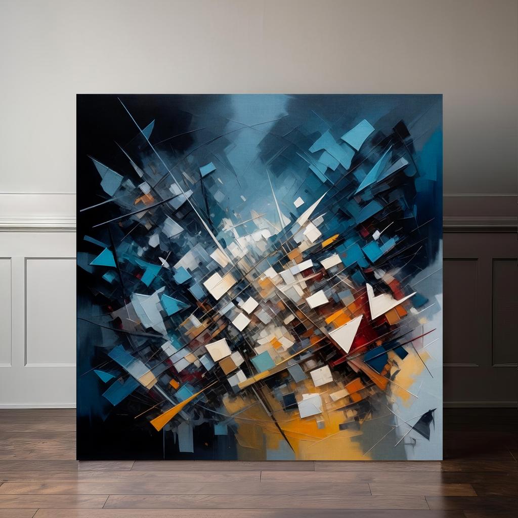 Abstract Canvas Painting