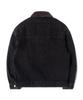 Qt8 Garments Rg Denim Placket Trucker Jacket (Black)