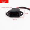 Waterproof Electric Vehicle Scooter Charging Universal Tricycle Battery Charger  Plug Accessory