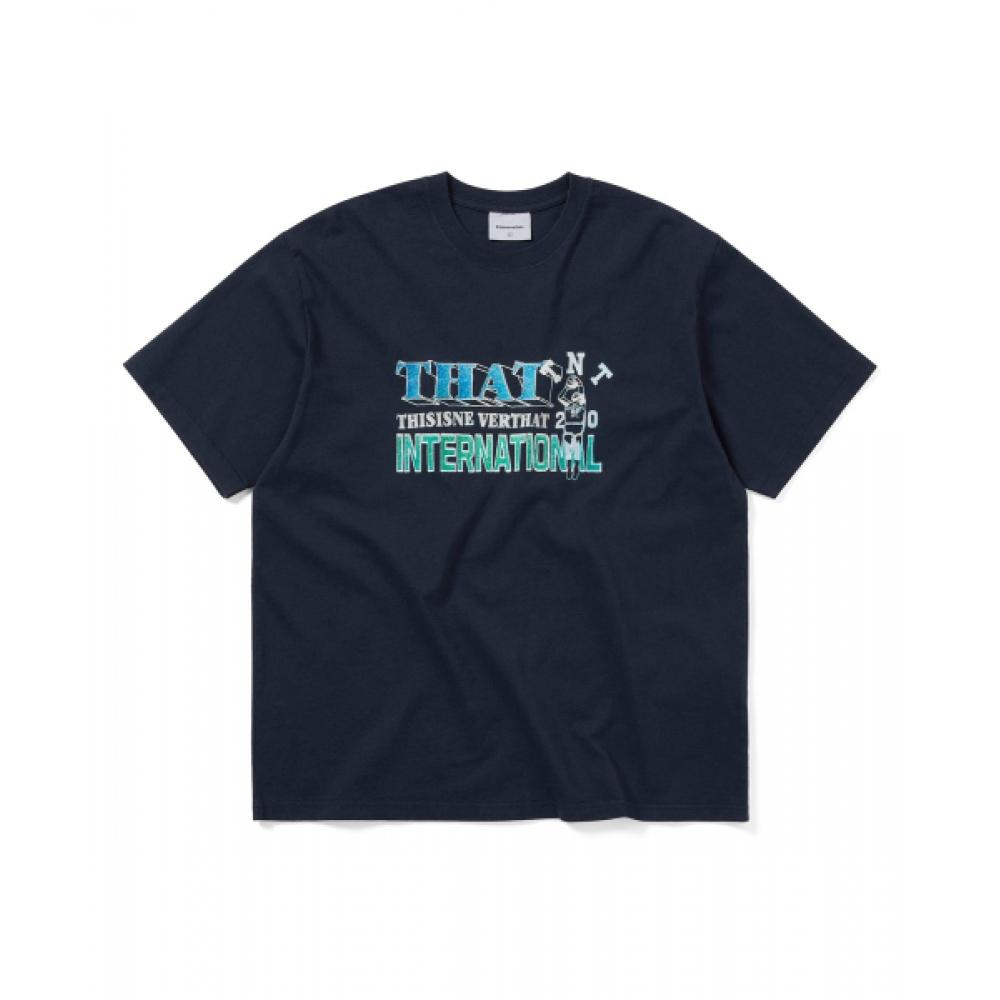 Thisisneverthat International Team Tee Navy L 4100₽