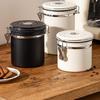 304 Stainless Steel Coffee Bean Canister Set with Date Tracker