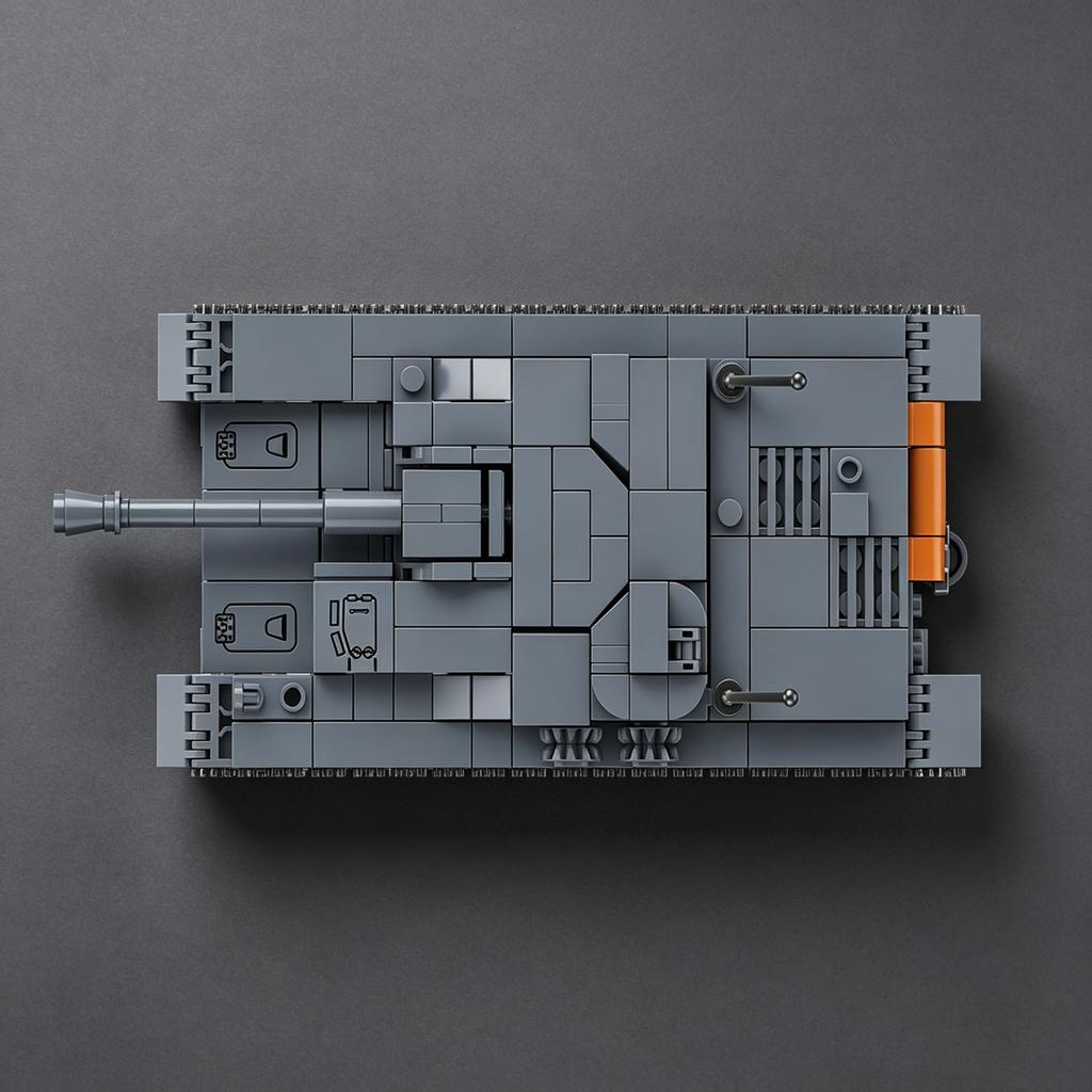2026 NEW World War II German Panzer IV Assault Gun Building Block Tank Model [1:35 Scale] Boys' Toy