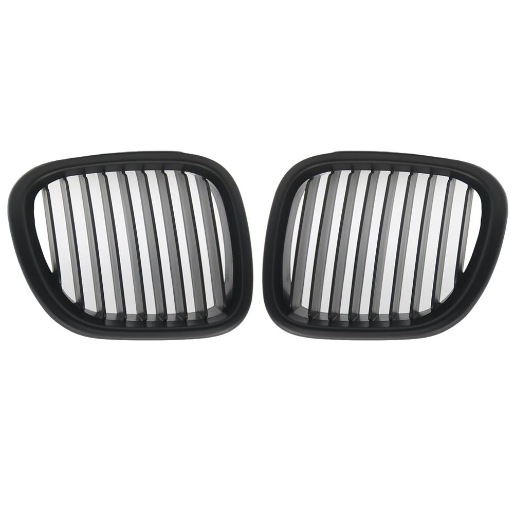 Pair Front Hood Grille Kidney Grille