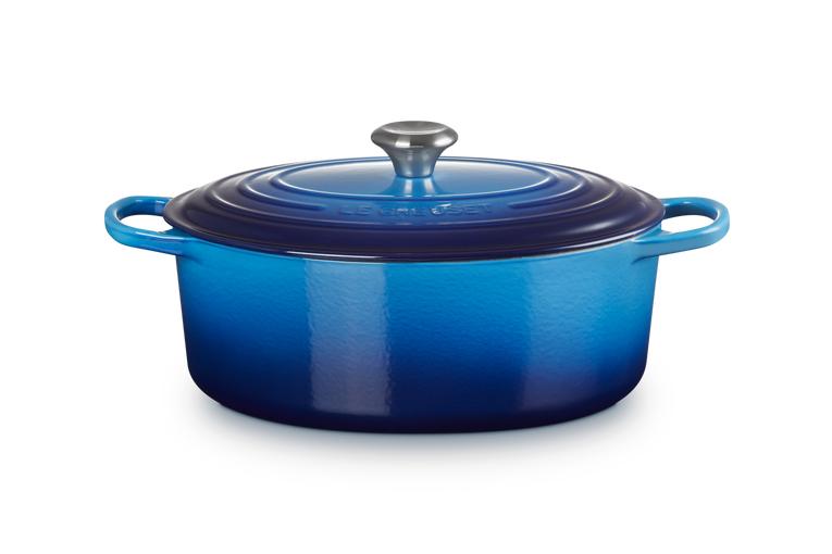 Le Creuset Cocotte Oval Cookware 31 cm Azure