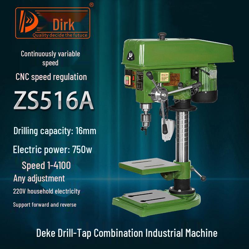 Deke Z516BC 16mm High Power 750W Bench Drill Press & Mill Machine