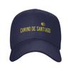 Custom Camino De Santiago Scallop Shell Baseball Cap Outdoor Unisex WoUnisexs Adjustable Explore Hike Dad Hat Autumn