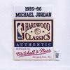 Mitchell & Ness NBA AU 95-96 Men's AJY4LG19009-CBUWHIT95MJO