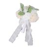 Wedding Bouquet Vivid Color Holding Flowers Romantic Handmade Elegant Holding Flowers For Parties Offices Shops Gardens