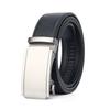 Men's Genuine Cowhide Automatic Buckle Belt - Versatile and Trendy