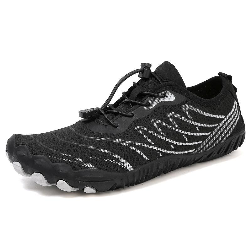 Outdoor men's and women's beach skin swimming five-finger shoes non-slip quick-drying breathable fishing wading shoes