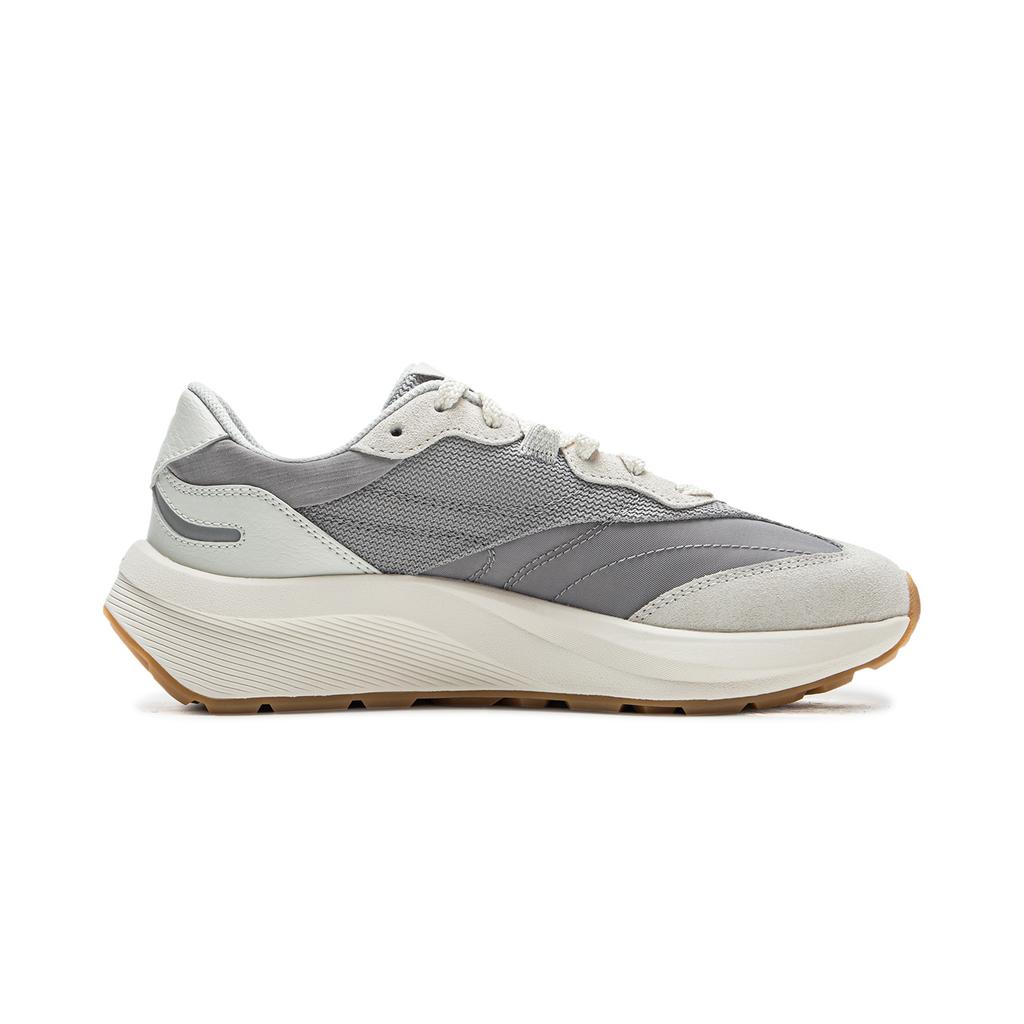 Li Ning Zeng Rong M500 Versatile Retro Thick Sole Fashion Trend Shock Absorption Non-Slip Wear-Resistant Support Low-Top Casual Shoes AGCV056-2