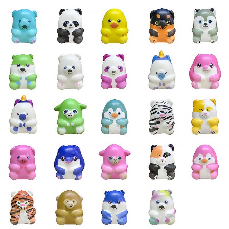 Little Octopus Ice Cream Squeeze Toy - Slow Rebound PU Foam for Stress Relief and Fun