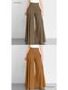 2026 Spring Women's High Waist Wide Leg Casual Pants - Solid Color, Lightweight