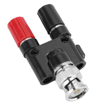 Männlich auf 4MM Klemmen Bananenstecker Buchse Koaxialadapter Stecker BNC Männliche Klemmen
