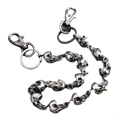 Trendy Skull Waist Belt Girls Trousers Street
