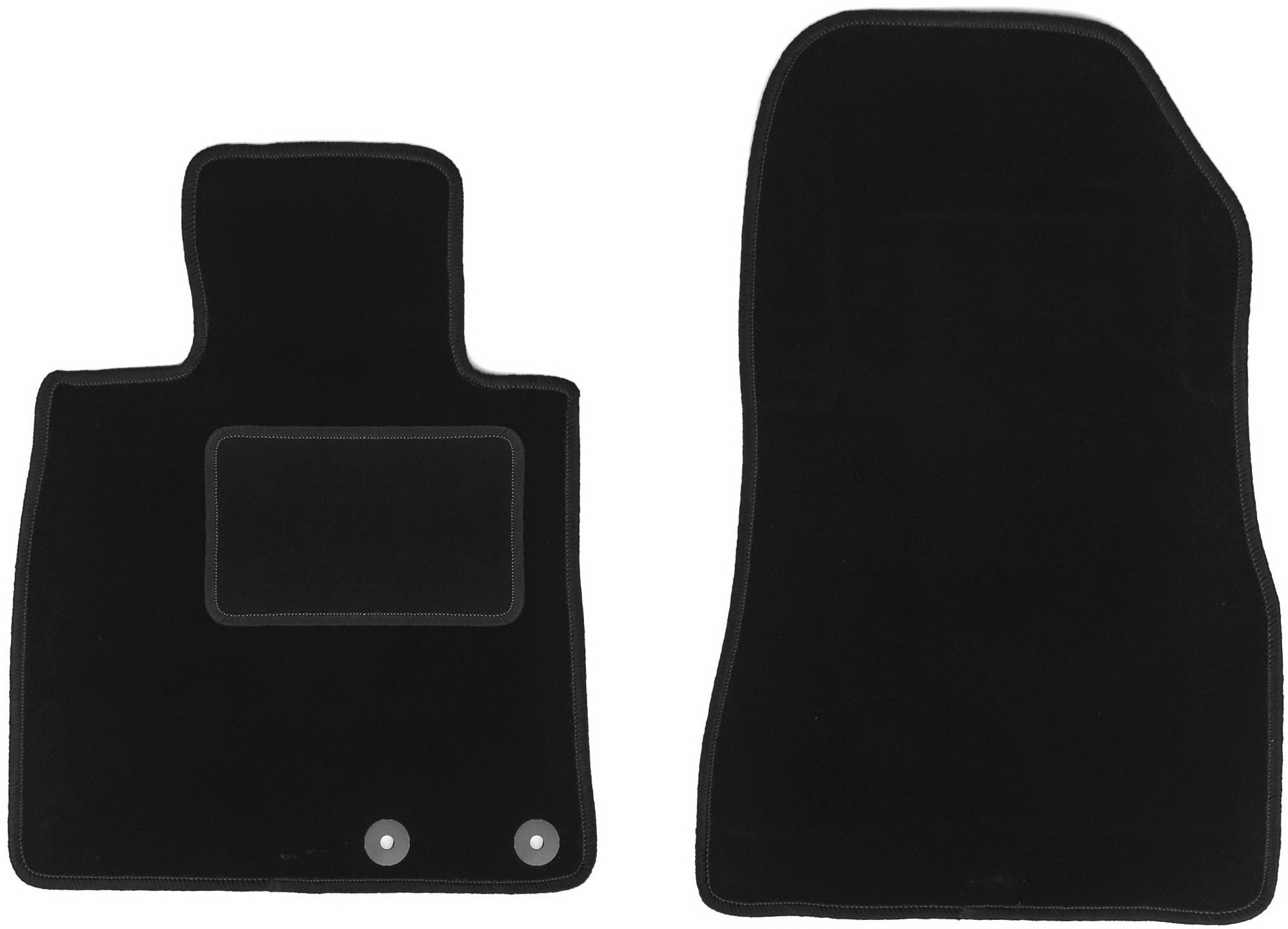 Zwarte voormatten voor: Nissan Note II hatchback (2012-)